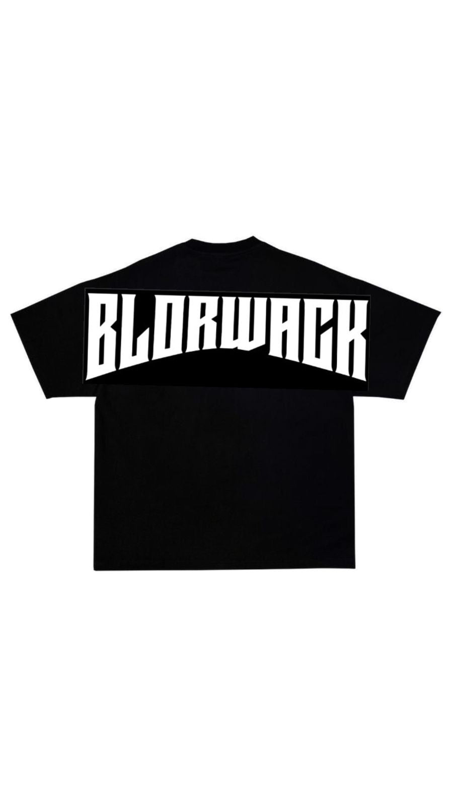 BLORWACK Oversized Black T-Shirt
