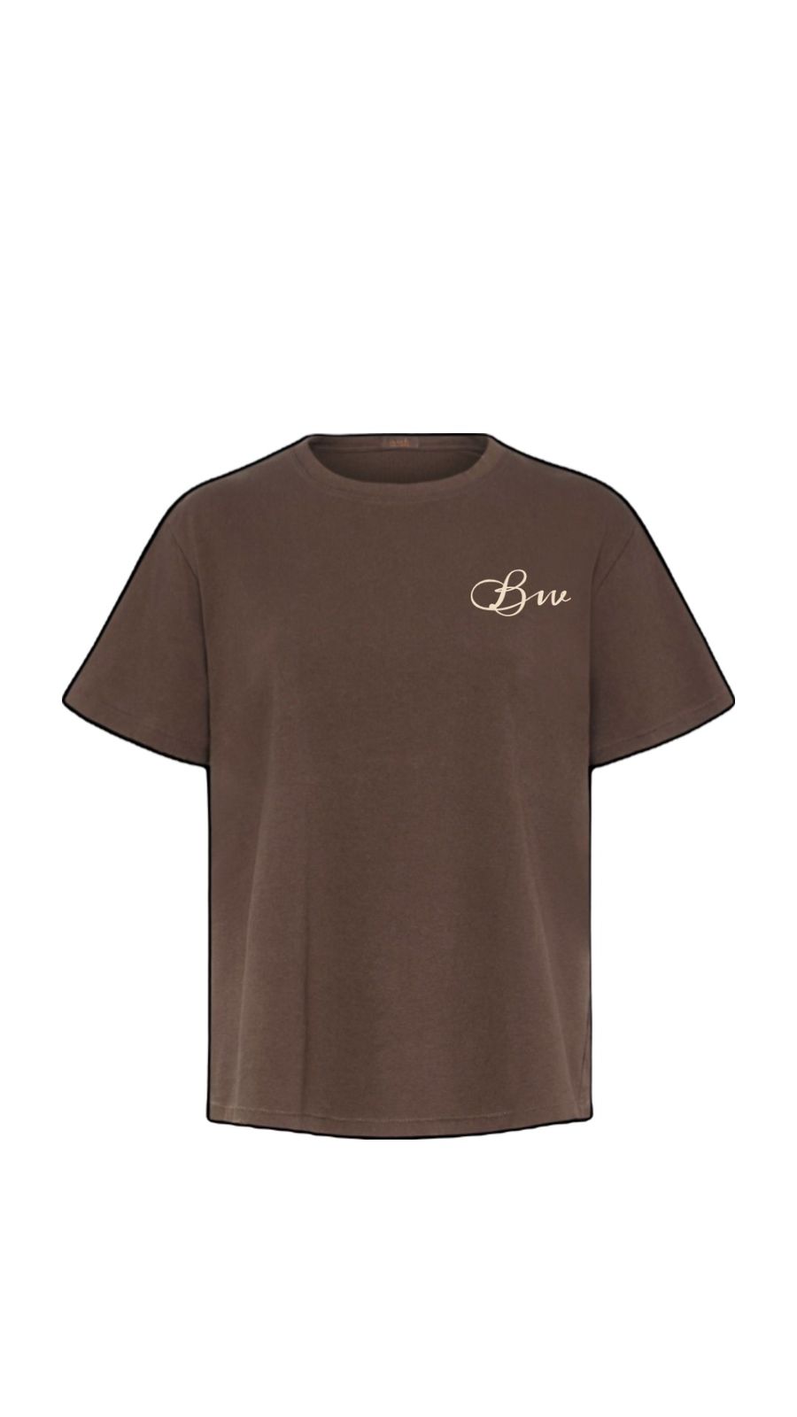 Blorwack Brown Floral T-Shirt
